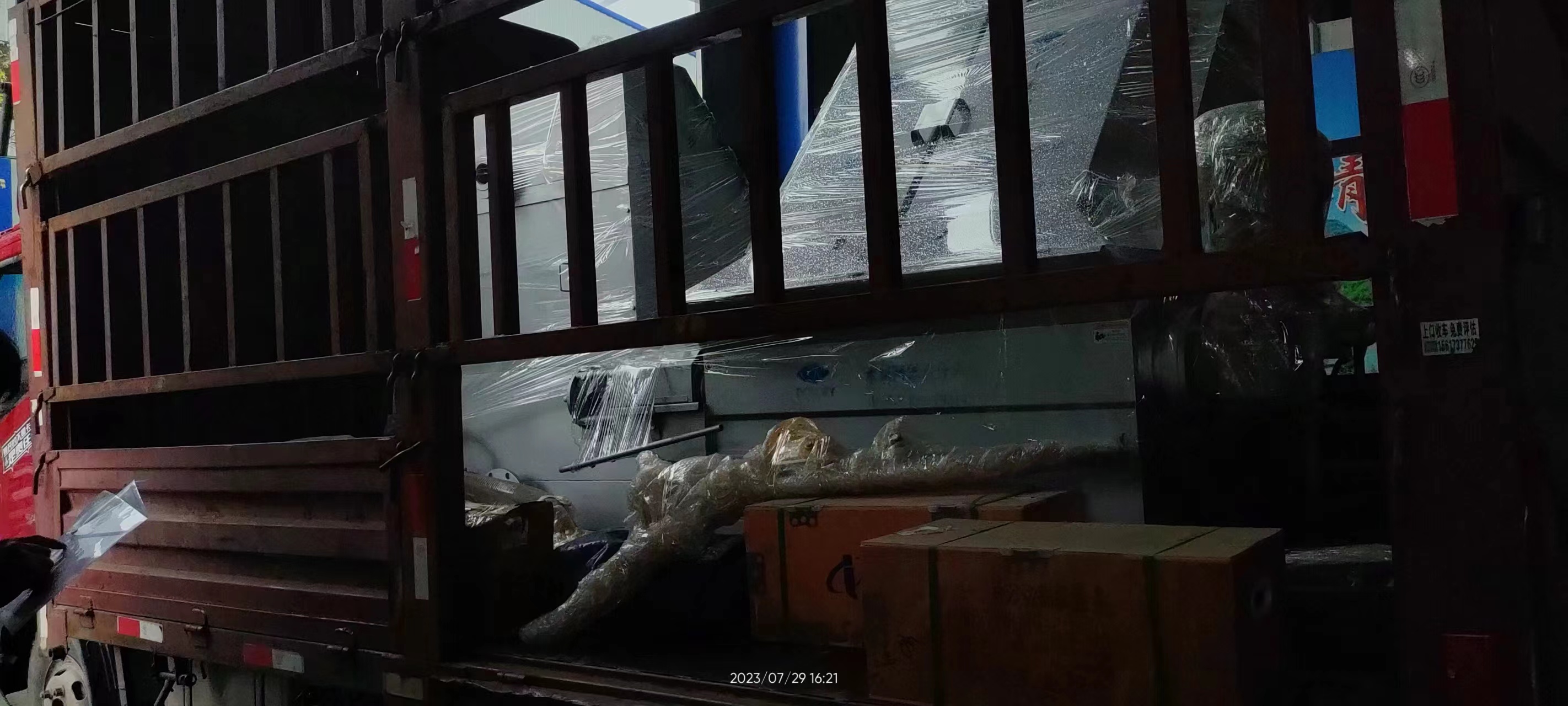 河南盾旗发浙江1台120Z，发天津1台120B